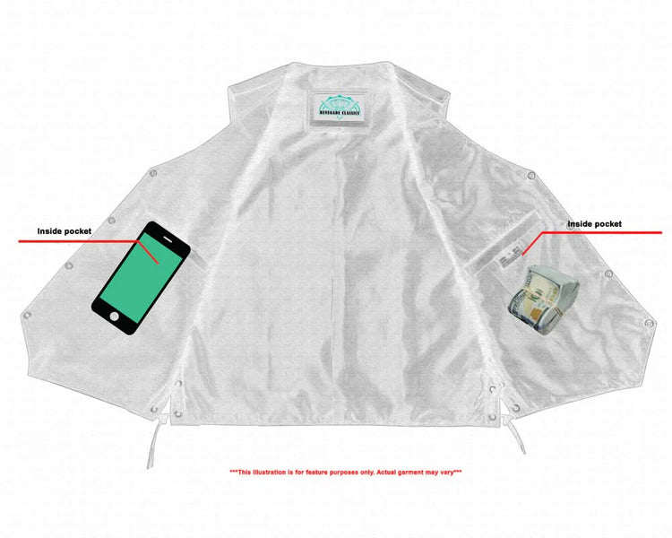 Men's Side Lace Economy Vest - Black