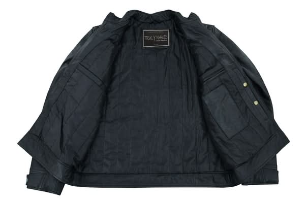 Men's Faux Leather Fashion Jacket